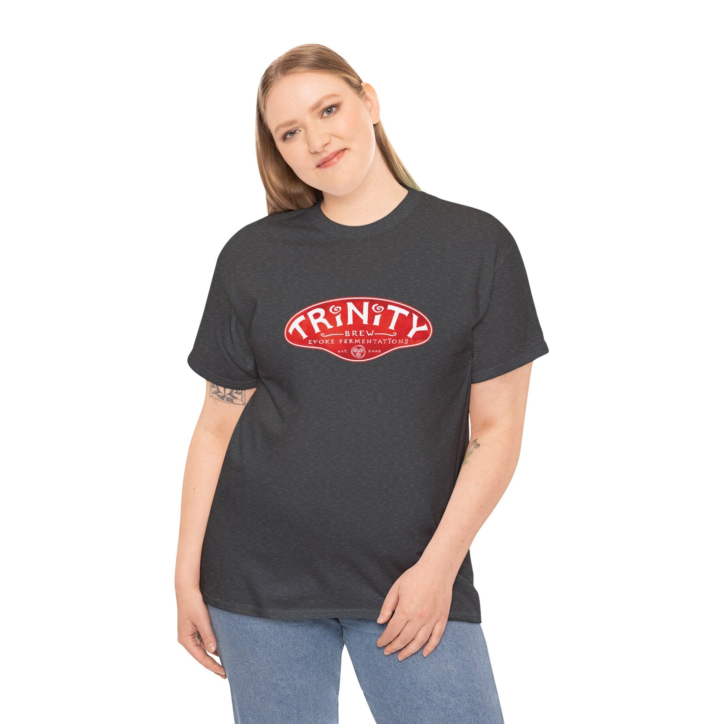 Classic TRiNiTY Logo T-Shirt - Unisex Heavy Cotton Tee