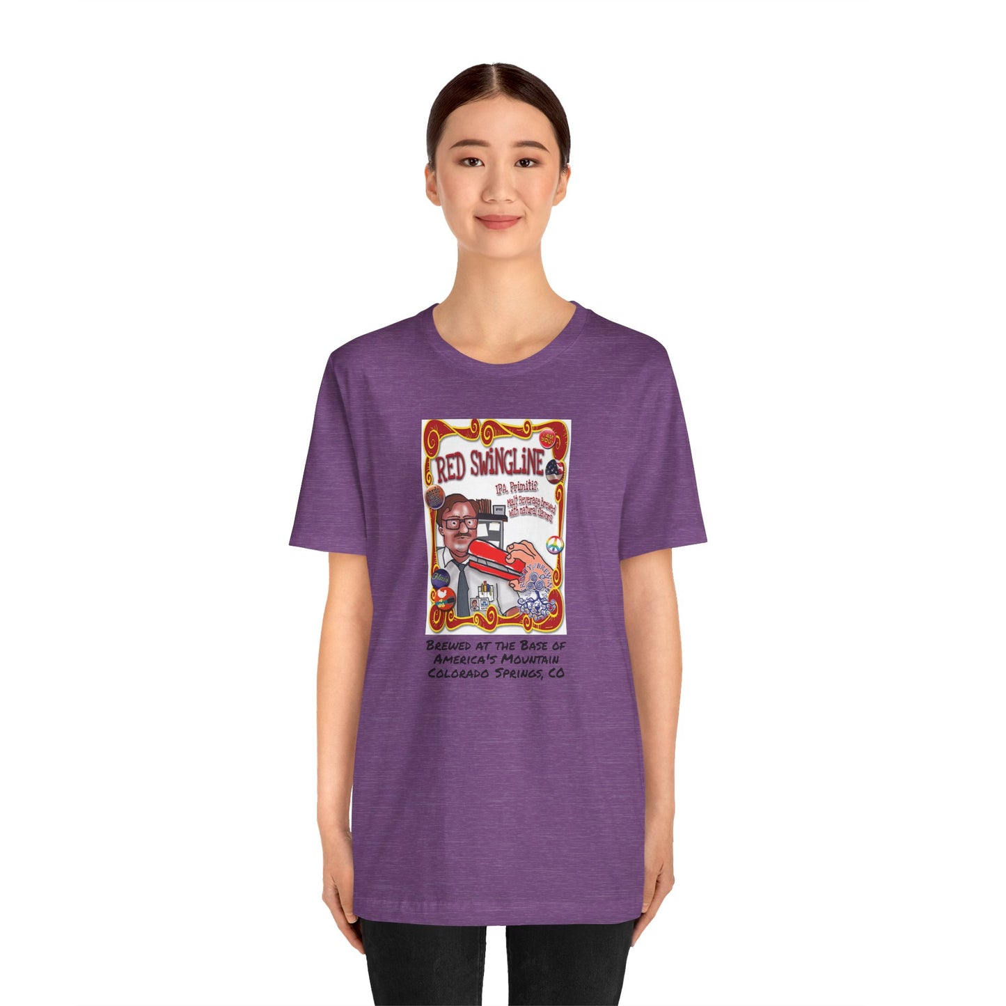 TRiNiTY GABF Gold Medal Winner Red Swingline Sour IPA - Unisex Jersey Short Sleeve Tee