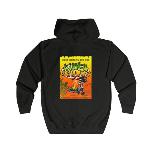 Funky Reggae Hoodie - Unisex Full Zip Hoodie