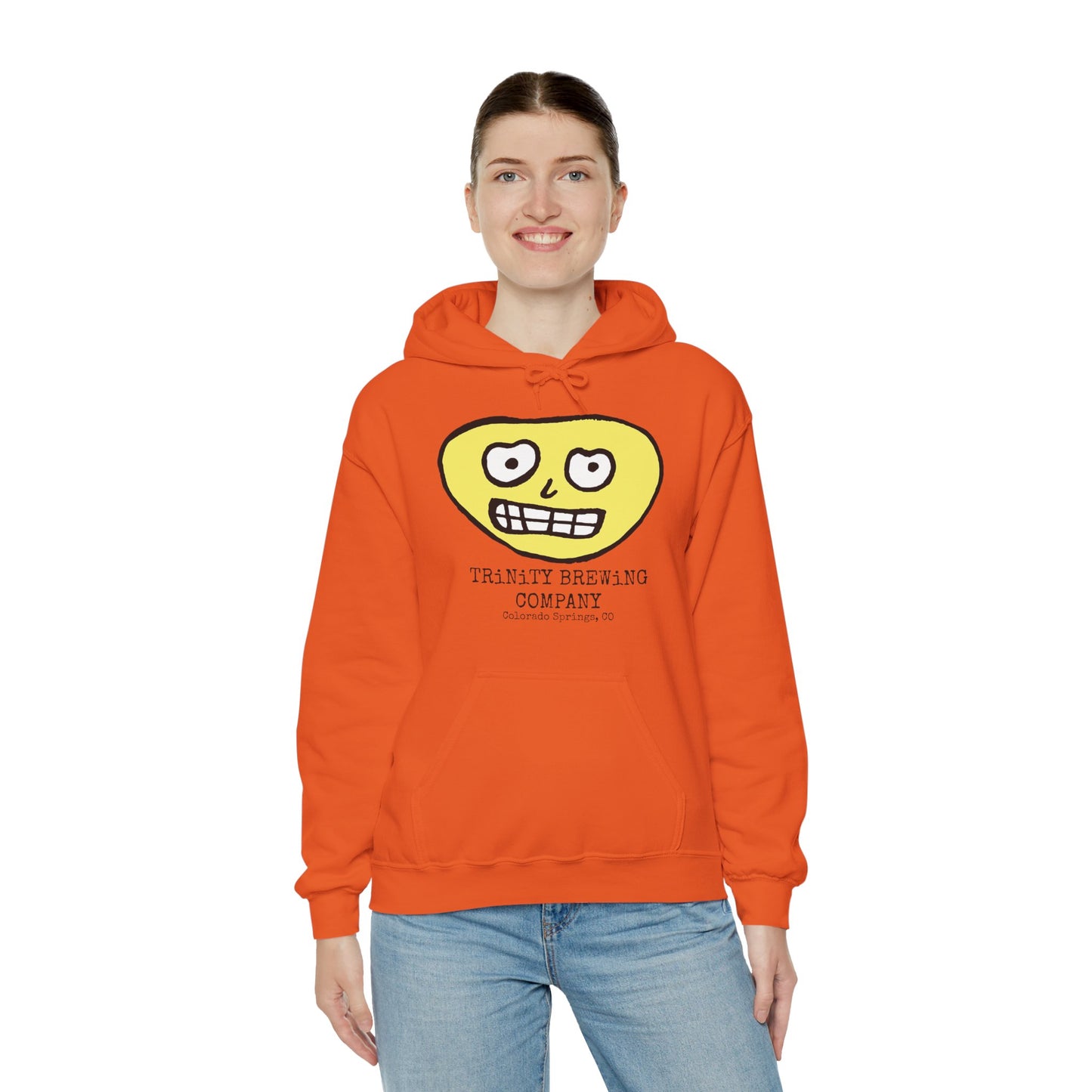 TRiNiTY Brewing Beerface Logo - Unisex Heavy Blend™ Hooded Sweatshirt