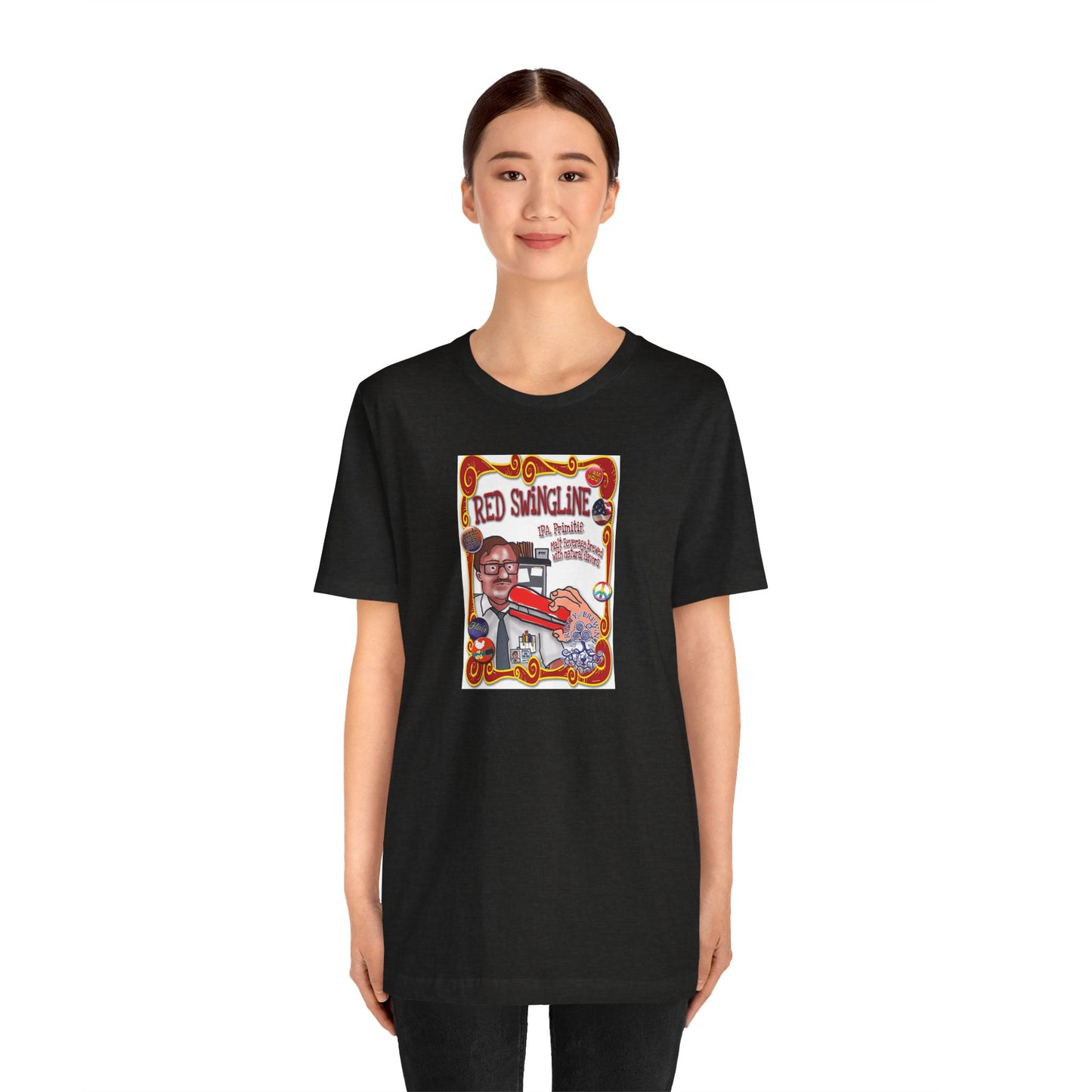 TRiNiTY GABF Gold Medal Winner Red Swingline Sour IPA - Unisex Jersey Short Sleeve Tee