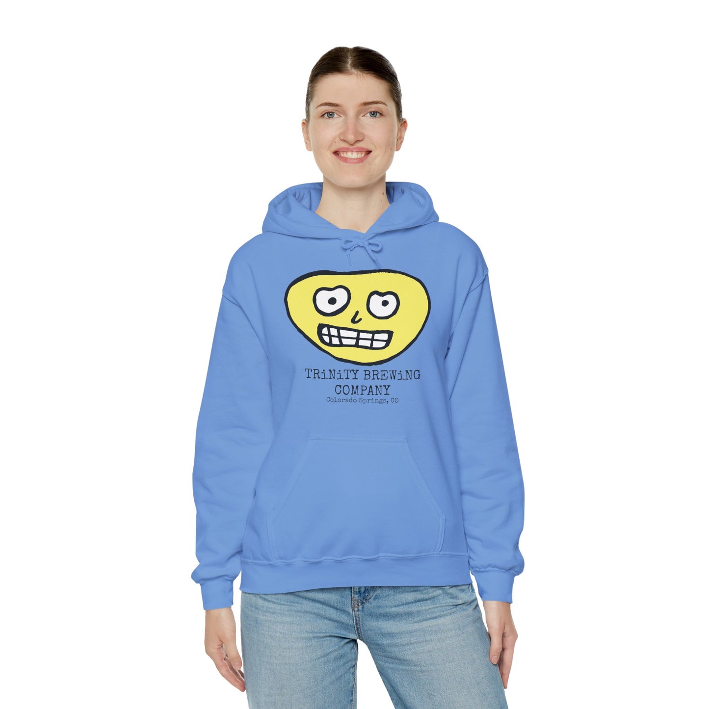 TRiNiTY Brewing Beerface Logo - Unisex Heavy Blend™ Hooded Sweatshirt