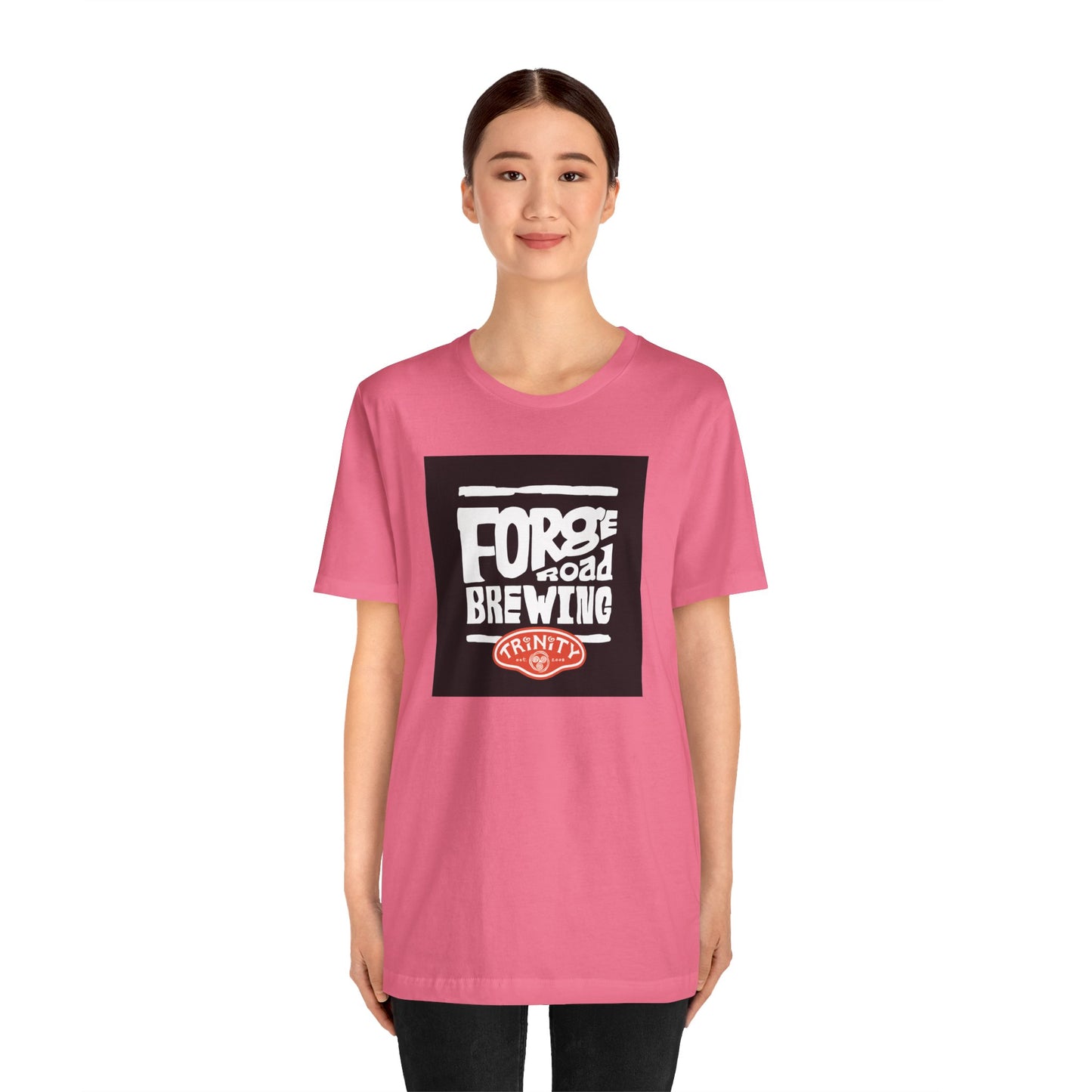 T2 Forge Road Brewery - Unisex Jersey Short Sleeve Tee