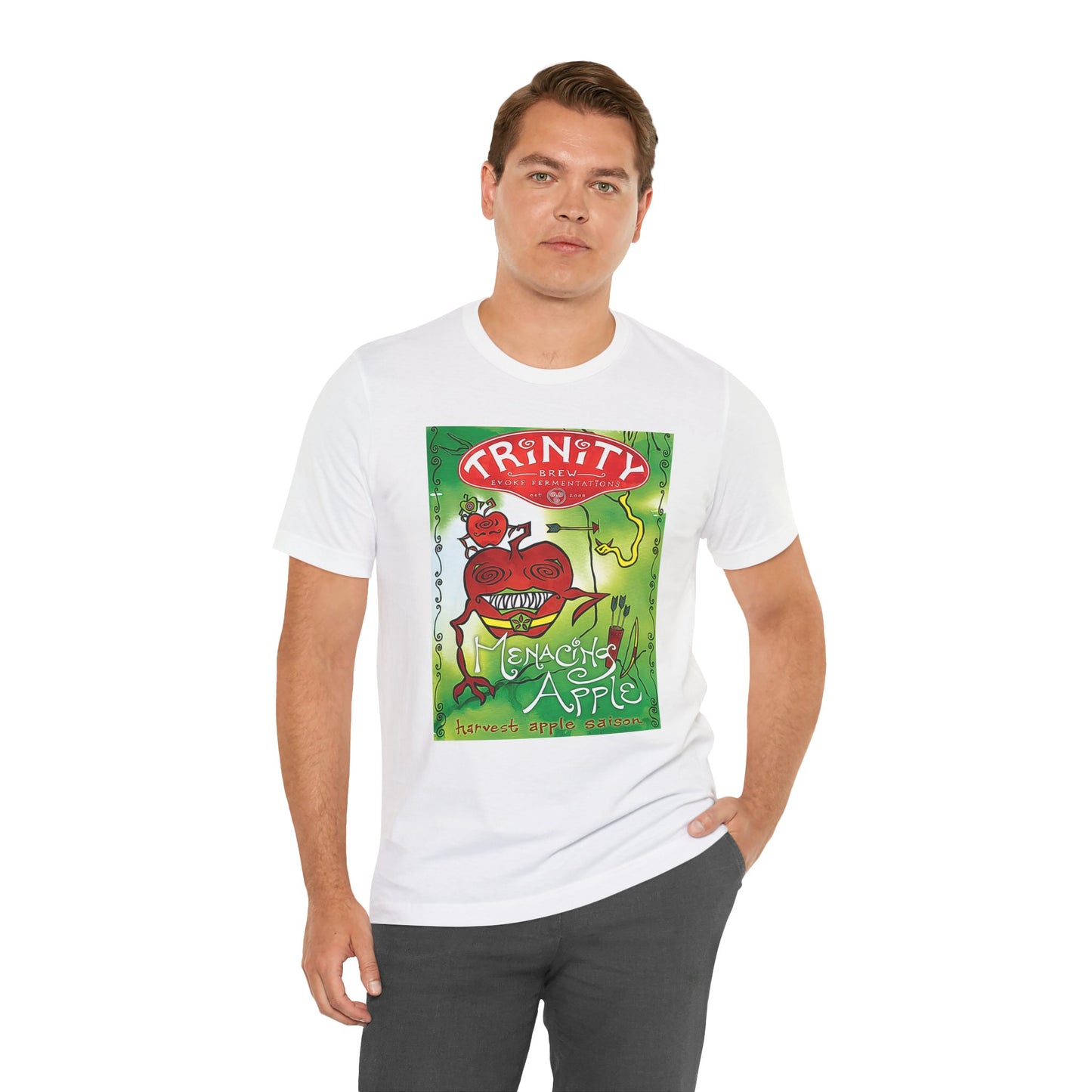 Menacing Apple Short Sleeve Tee