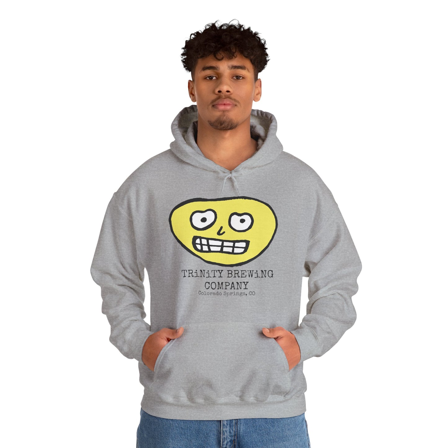 TRiNiTY Brewing Beerface Logo - Unisex Heavy Blend™ Hooded Sweatshirt