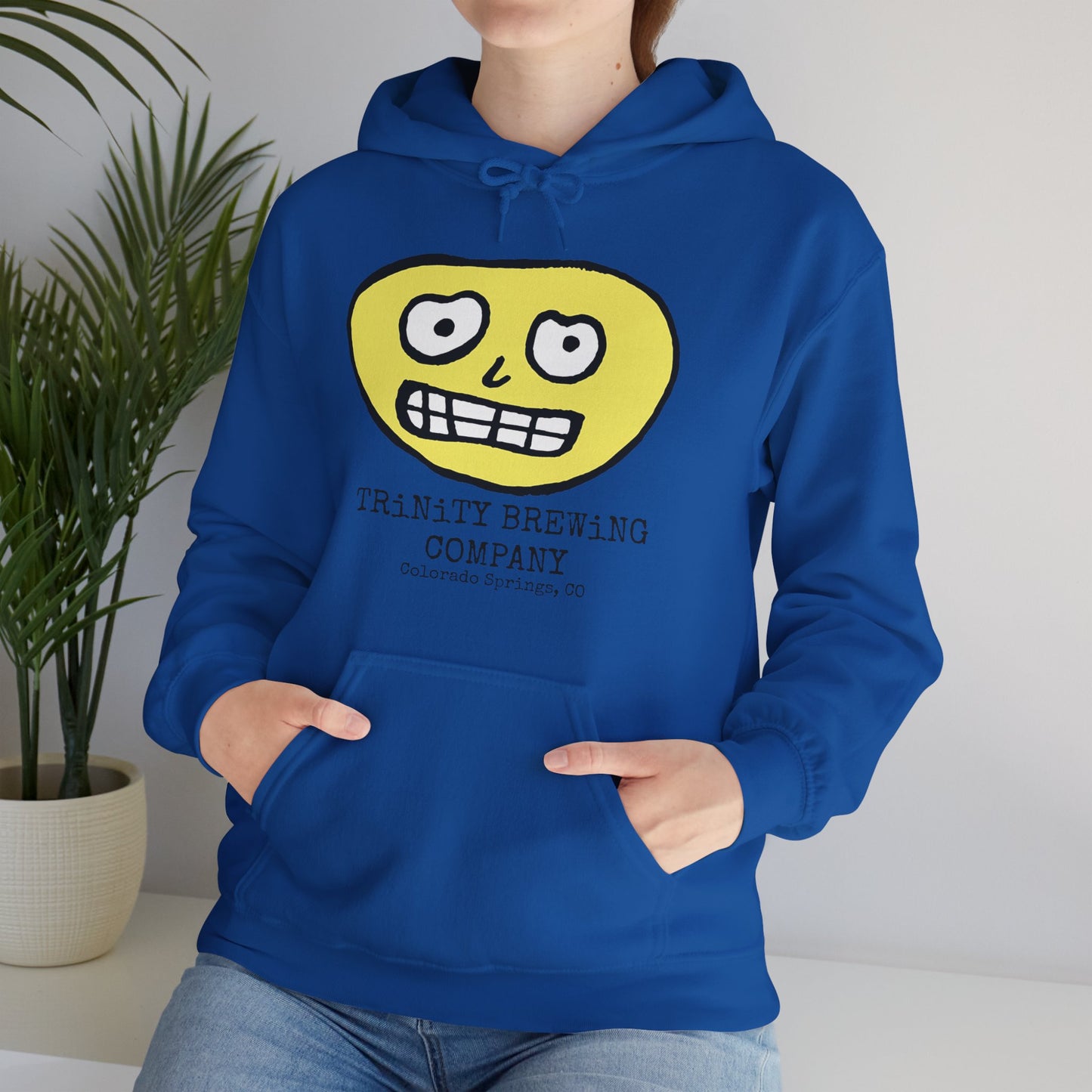 TRiNiTY Brewing Beerface Logo - Unisex Heavy Blend™ Hooded Sweatshirt