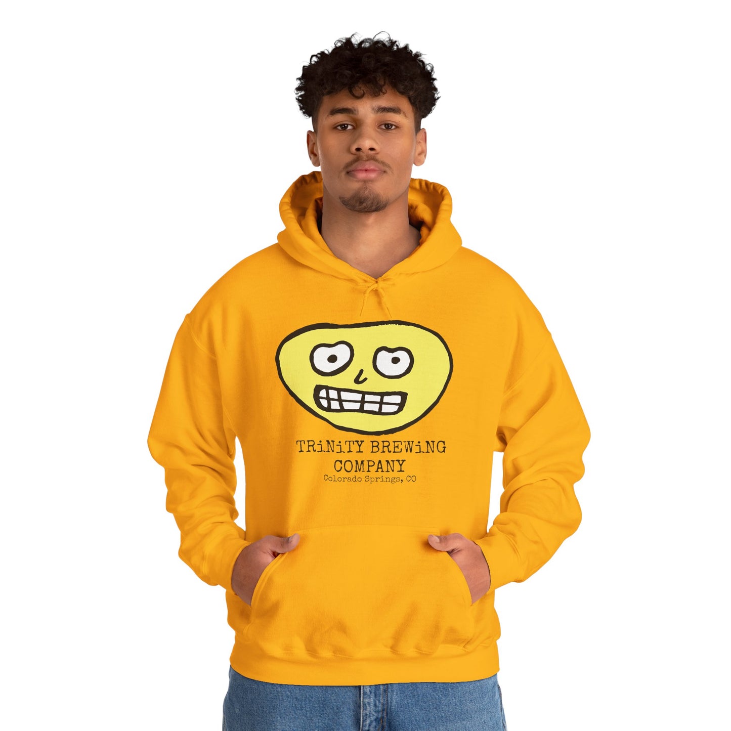 TRiNiTY Brewing Beerface Logo - Unisex Heavy Blend™ Hooded Sweatshirt