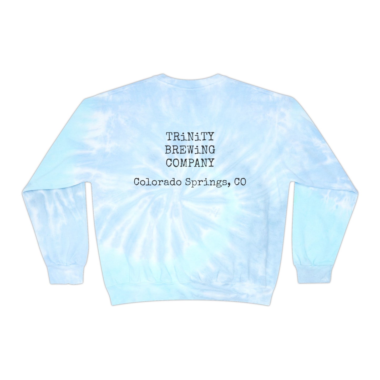 TRiNiTY Sour Series/ Golden Acid Trip - Unisex Tie-Dye Sweatshirt