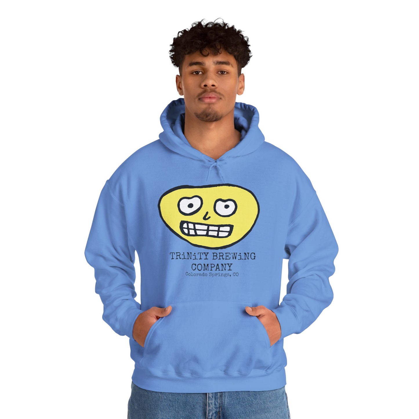 TRiNiTY Brewing Beerface Logo - Unisex Heavy Blend™ Hooded Sweatshirt