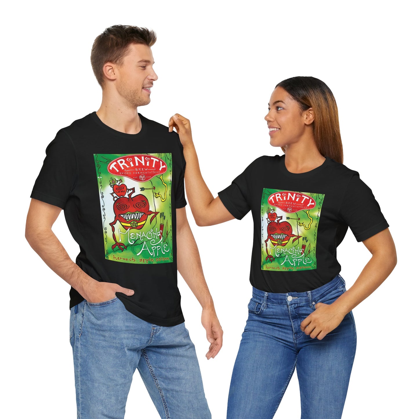 Menacing Apple Short Sleeve Tee