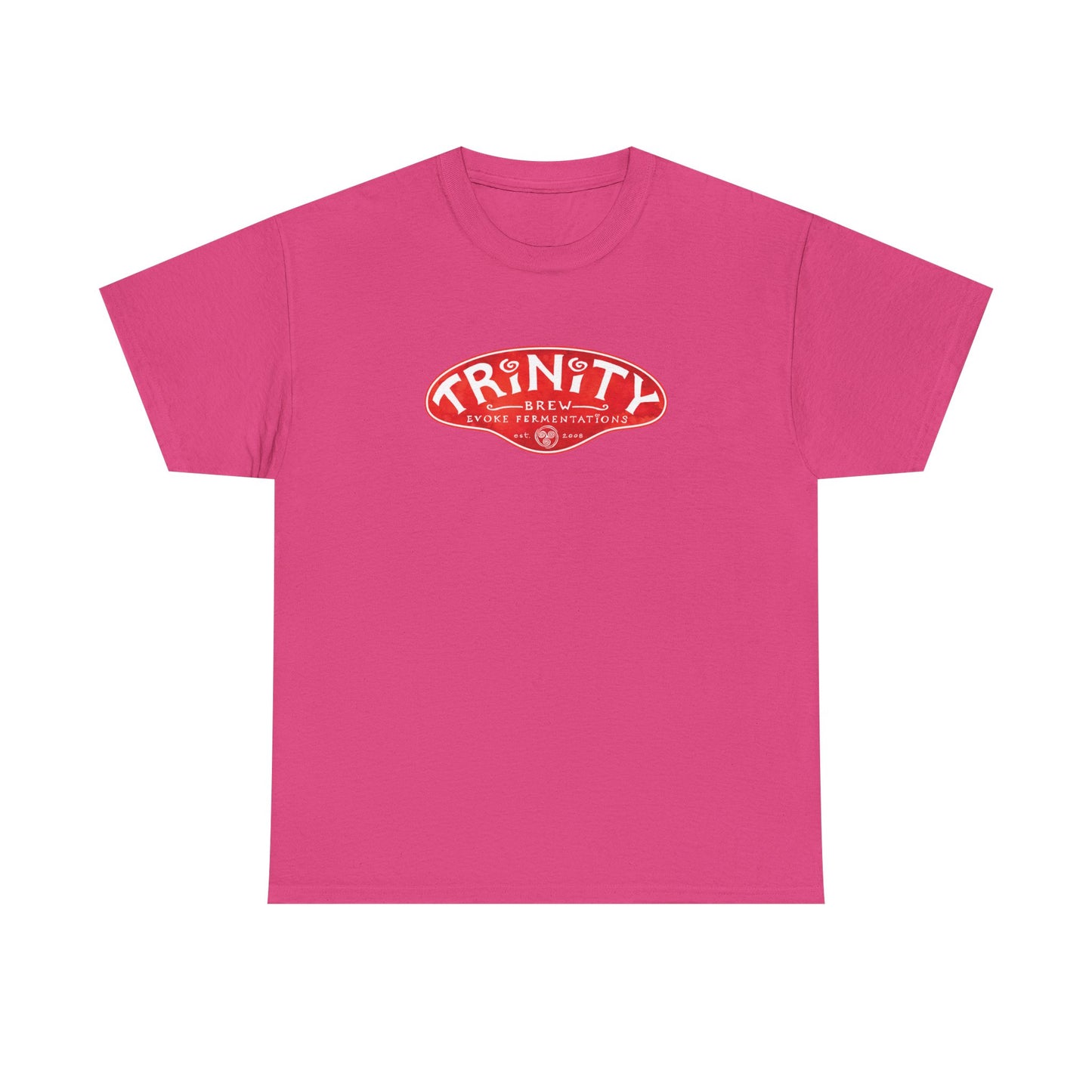 TRiNiTY Classic Logo RED - Unisex Heavy Cotton Tee