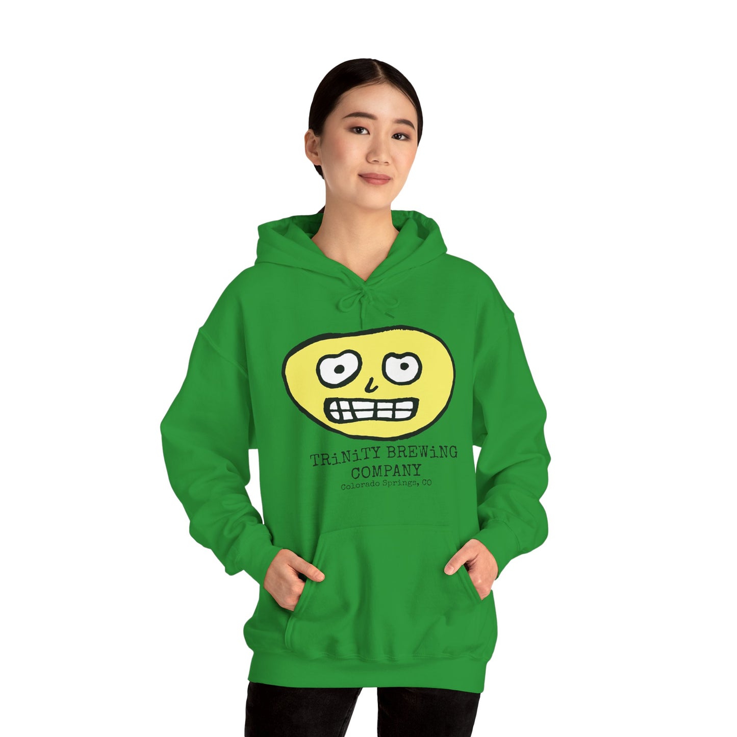 TRiNiTY Brewing Beerface Logo - Unisex Heavy Blend™ Hooded Sweatshirt