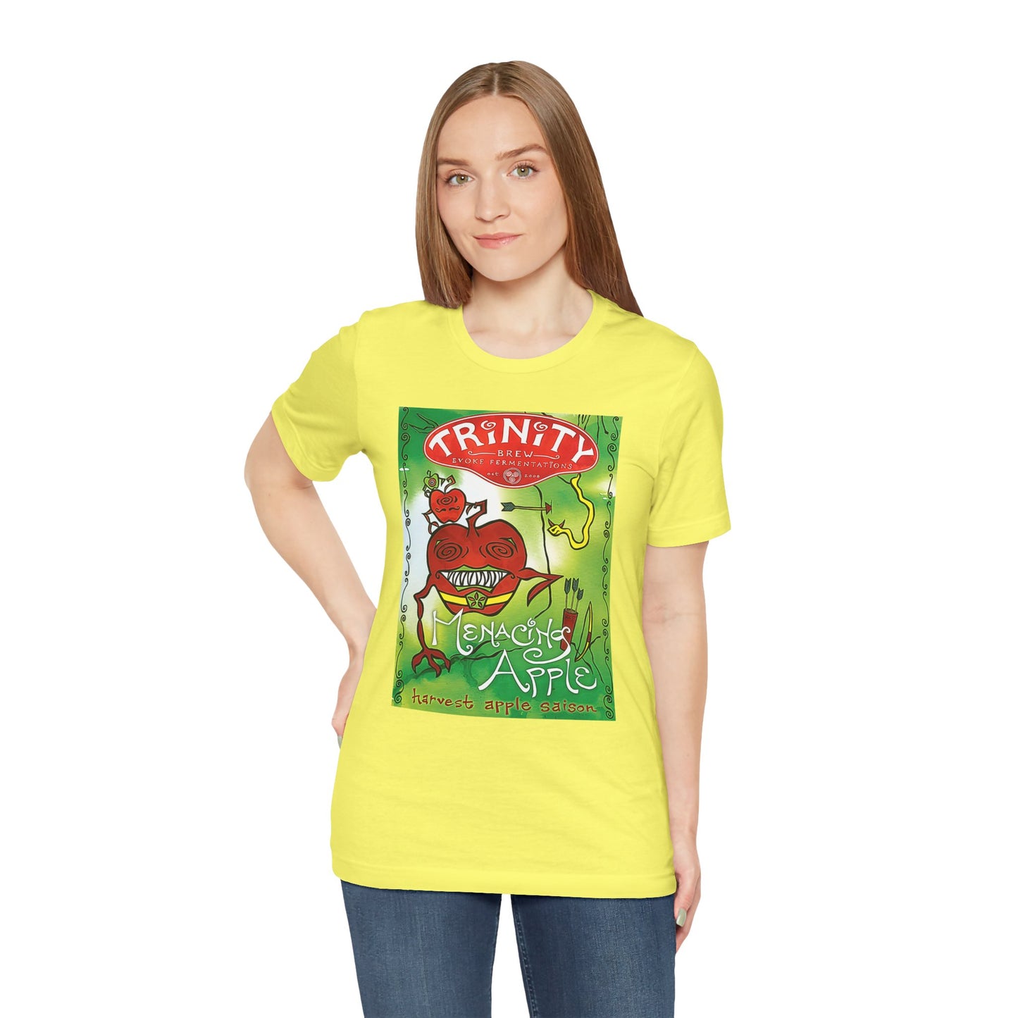 Menacing Apple Short Sleeve Tee