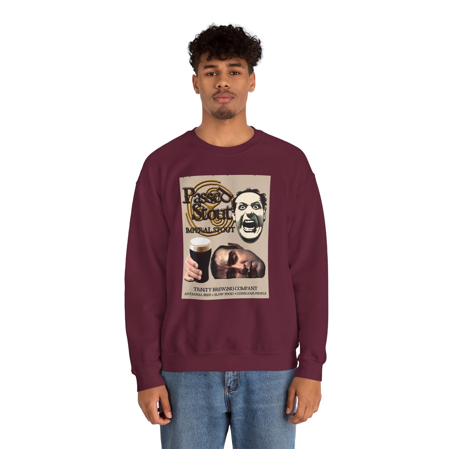 TRiNiTY Passed Stout Imperial Stout - Unisex Heavy Blend™ Crewneck Sweatshirt