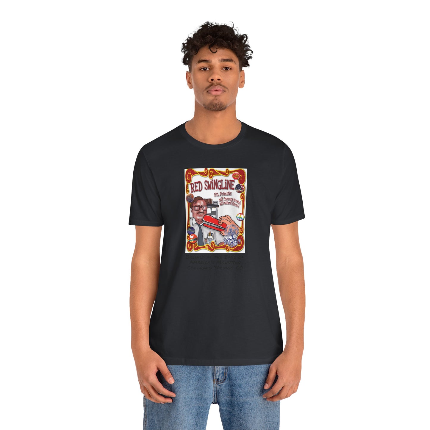 TRiNiTY GABF Gold Medal Winner Red Swingline Sour IPA - Unisex Jersey Short Sleeve Tee