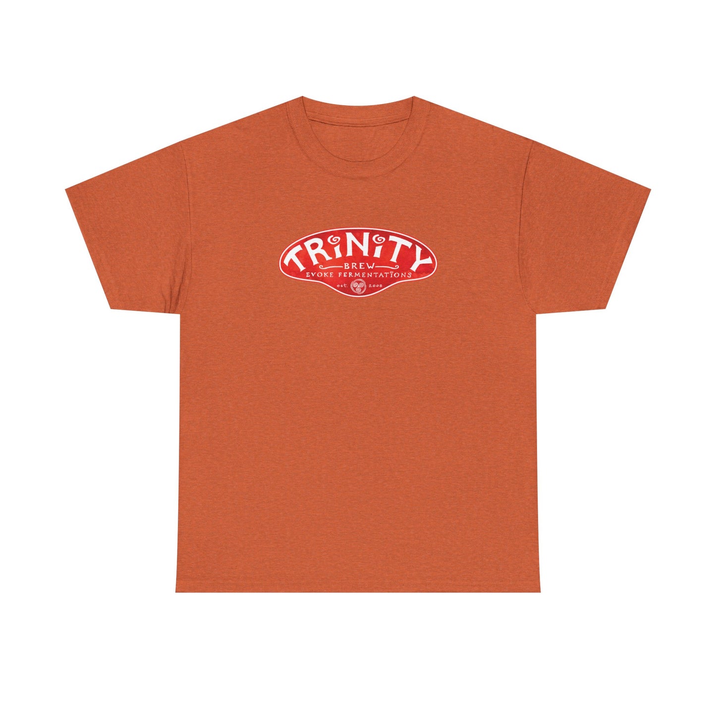 TRiNiTY Classic Logo RED - Unisex Heavy Cotton Tee