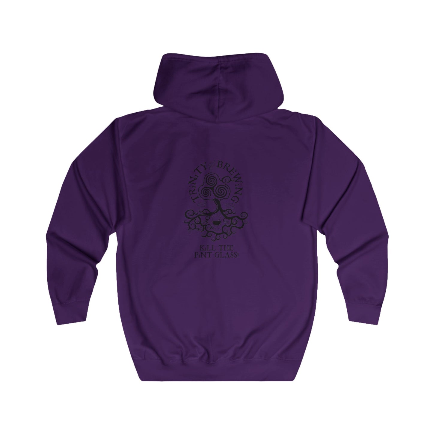 TRiNiTY Kill the Pint Glass - Unisex Full Zip Hoodie
