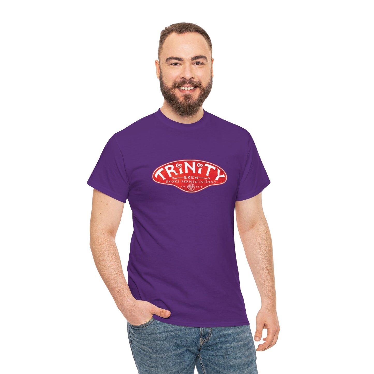 Classic TRiNiTY Logo T-Shirt - Unisex Heavy Cotton Tee