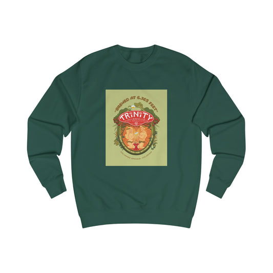 TRiNiTY Adam & Eve Ale with Text - Men's Sweatshirt