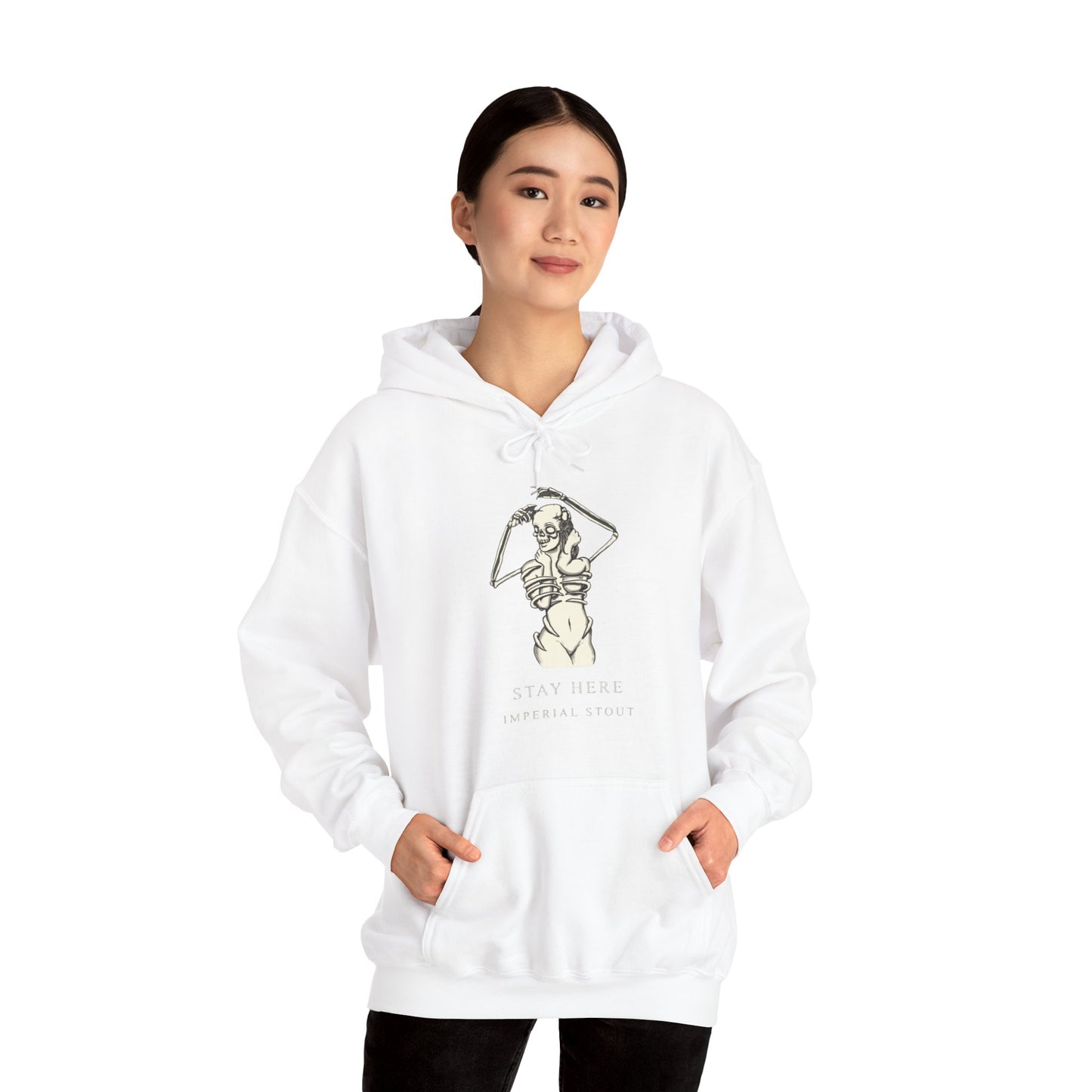 Stay Here Imperial Stout Hooded Sweatshirt