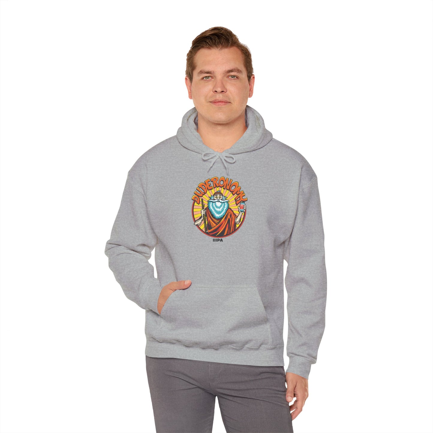 DUDERONOMY IIIPA Hoodie - Vibrant Unisex Hooded Sweatshirt for Everyday Comfort and Self-Expression, Gift for Friends, Cozy Layer, Graphic Hoodie, Inspirational [...]