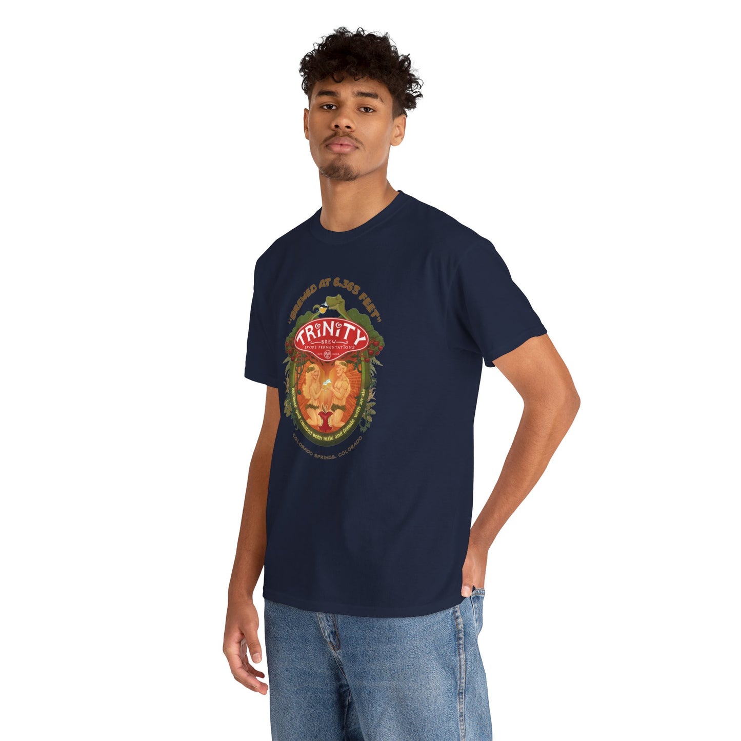 Adam & Eve Ale (Darker Colors) - Unisex Heavy Cotton Tee