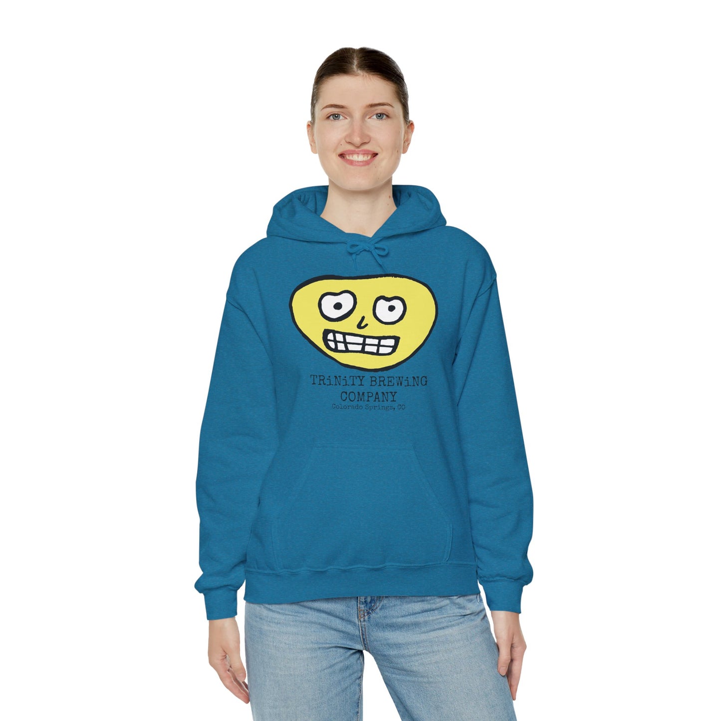 TRiNiTY Brewing Beerface Logo - Unisex Heavy Blend™ Hooded Sweatshirt