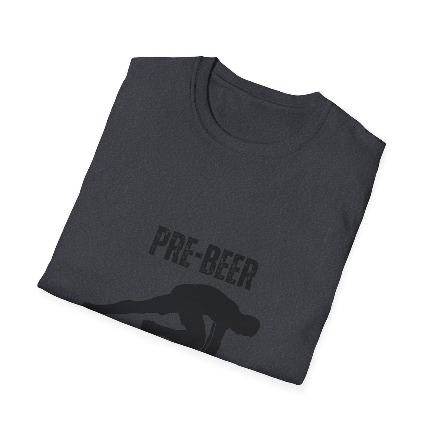 Pre-Beer Workout T-Shirt, Fun Fitness Tee, Unisex Athletic Shirt, Workout Clothing, Beer Lover's Gift, Gym Apparel