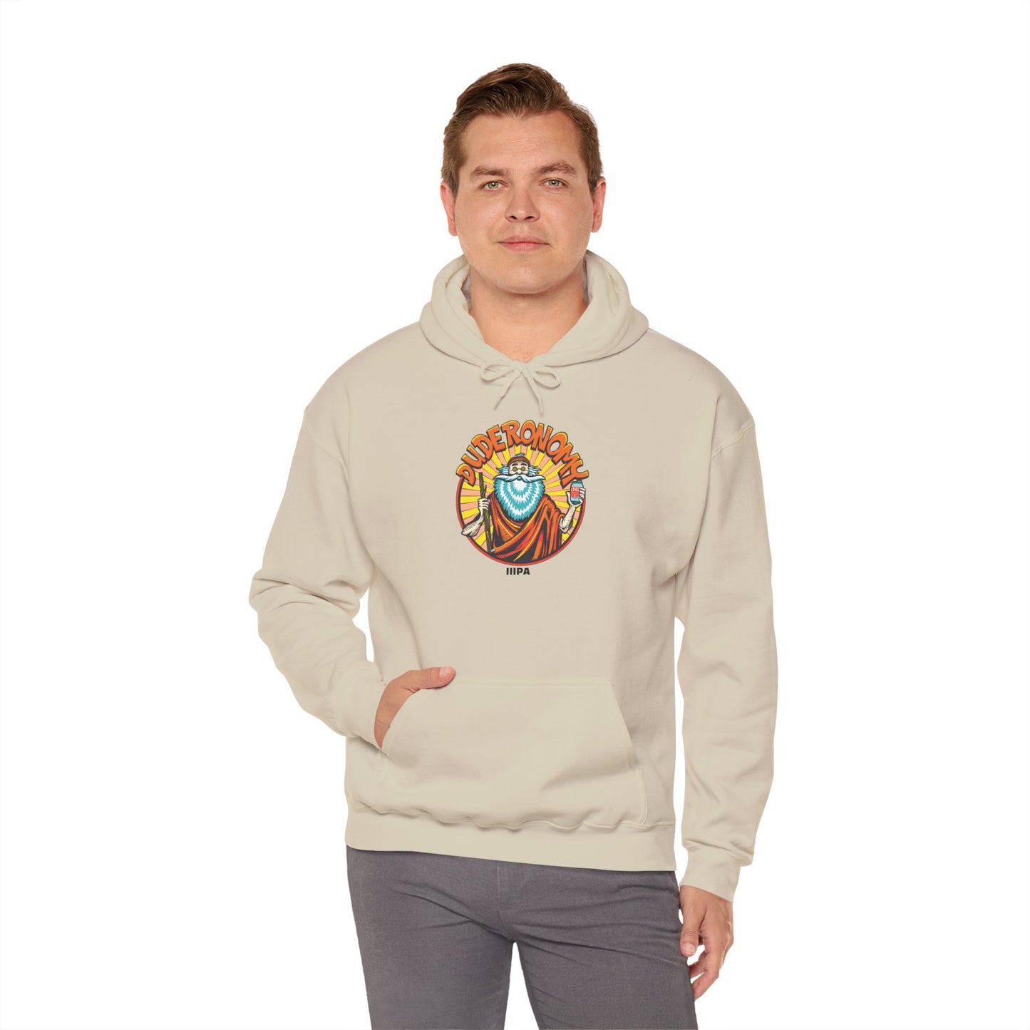 DUDERONOMY IIIPA Hoodie - Vibrant Unisex Hooded Sweatshirt for Everyday Comfort and Self-Expression, Gift for Friends, Cozy Layer, Graphic Hoodie, Inspirational [...]