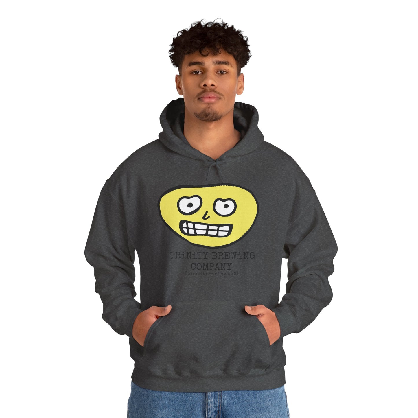 TRiNiTY Brewing Beerface Logo - Unisex Heavy Blend™ Hooded Sweatshirt