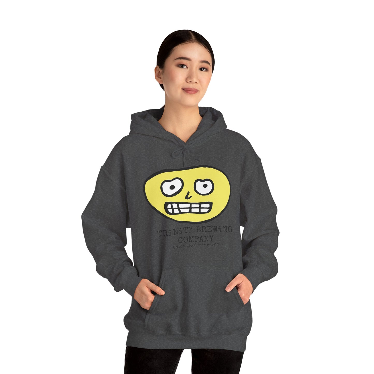 TRiNiTY Brewing Beerface Logo - Unisex Heavy Blend™ Hooded Sweatshirt
