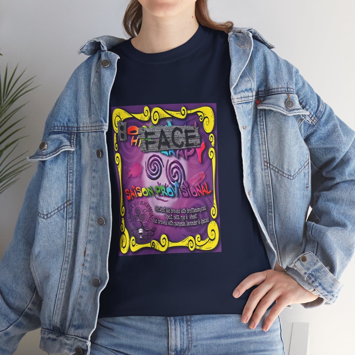 TRiNiTY Oh Face! - Unisex Heavy Cotton Tee