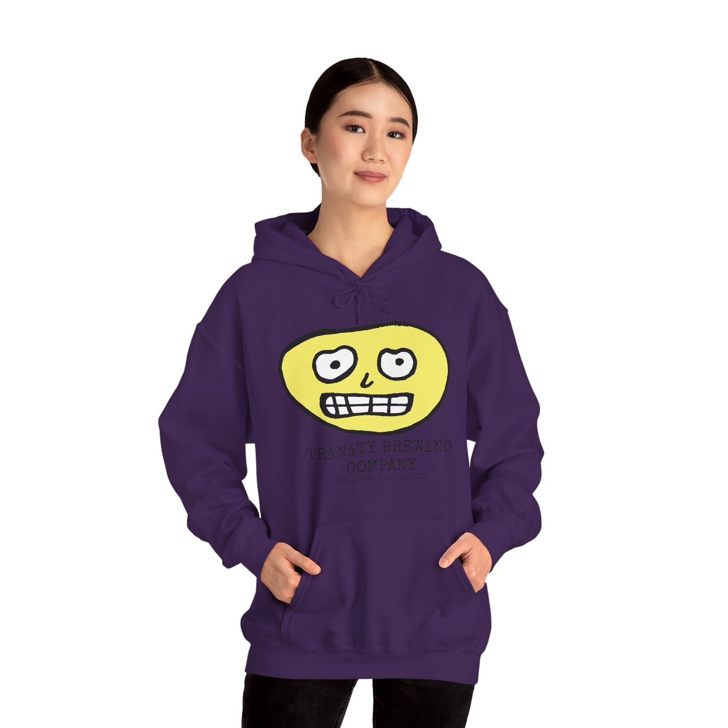 TRiNiTY Brewing Beerface Logo - Unisex Heavy Blend™ Hooded Sweatshirt
