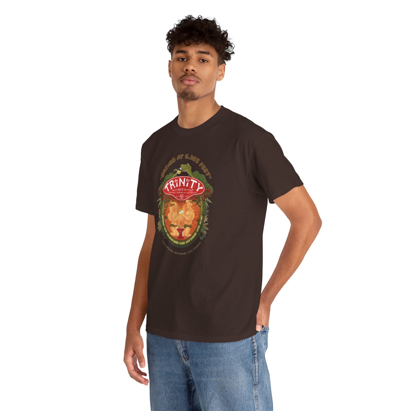 Adam & Eve Ale (Darker Colors) - Unisex Heavy Cotton Tee