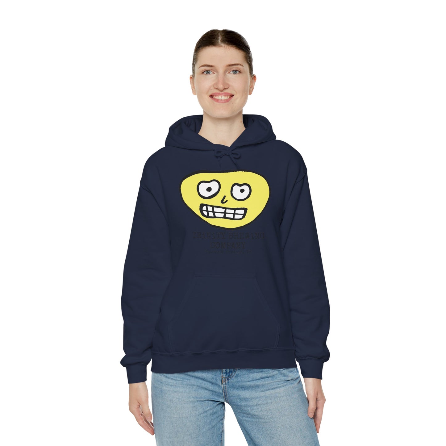 TRiNiTY Brewing Beerface Logo - Unisex Heavy Blend™ Hooded Sweatshirt
