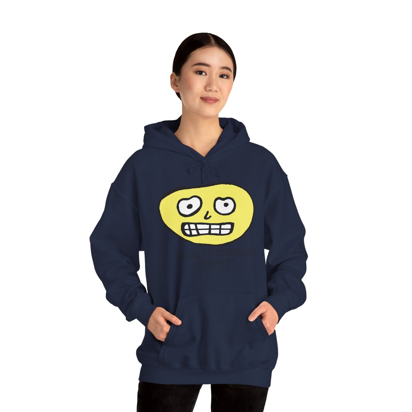 TRiNiTY Brewing Beerface Logo - Unisex Heavy Blend™ Hooded Sweatshirt