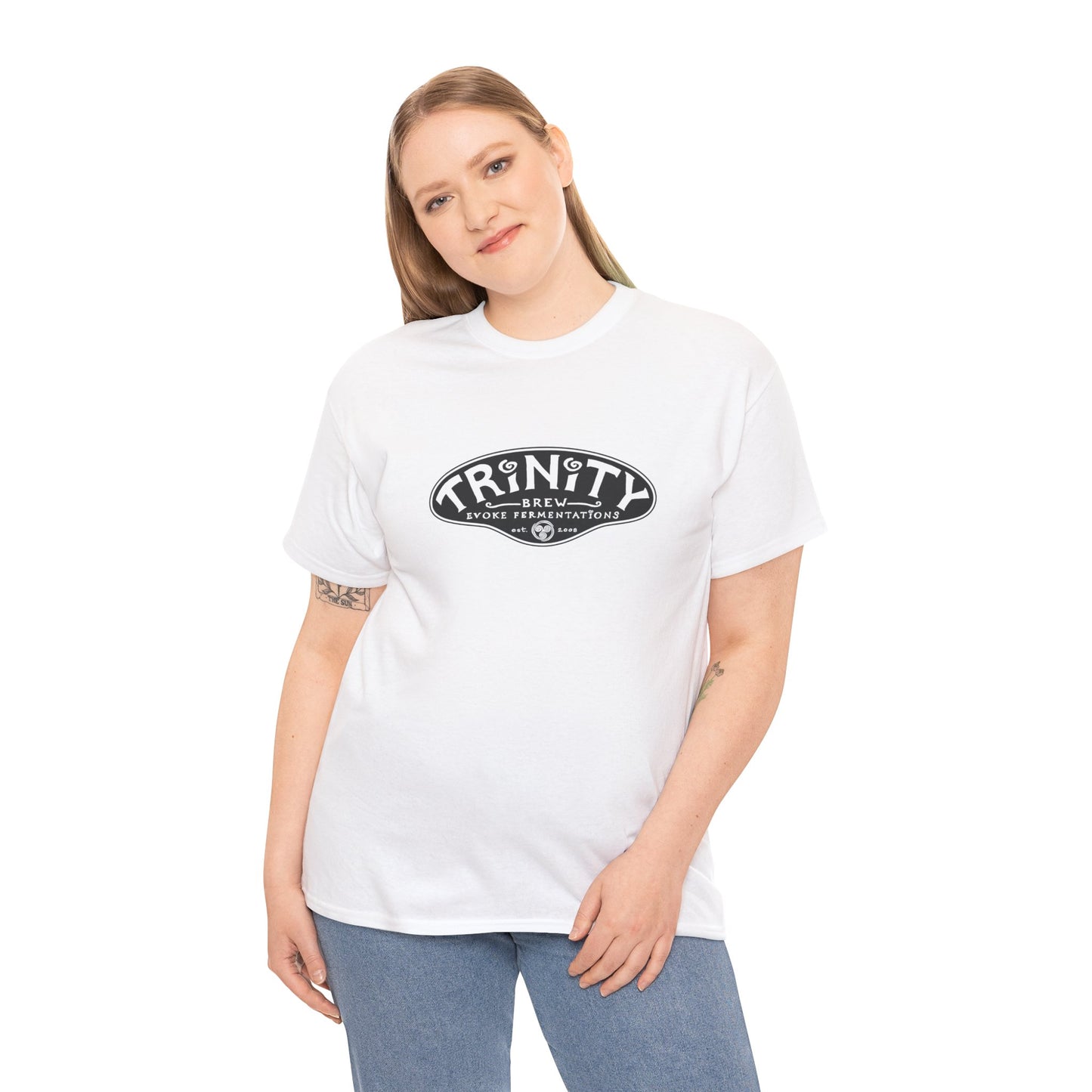 TRiNiTY The Emperor Has No Clothes -  Unisex Heavy Cotton Tee