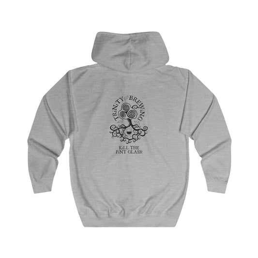 TRiNiTY Kill the Pint Glass - Unisex Full Zip Hoodie