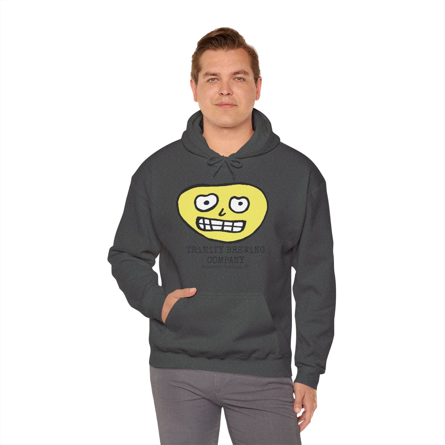 TRiNiTY Brewing Beerface Logo - Unisex Heavy Blend™ Hooded Sweatshirt