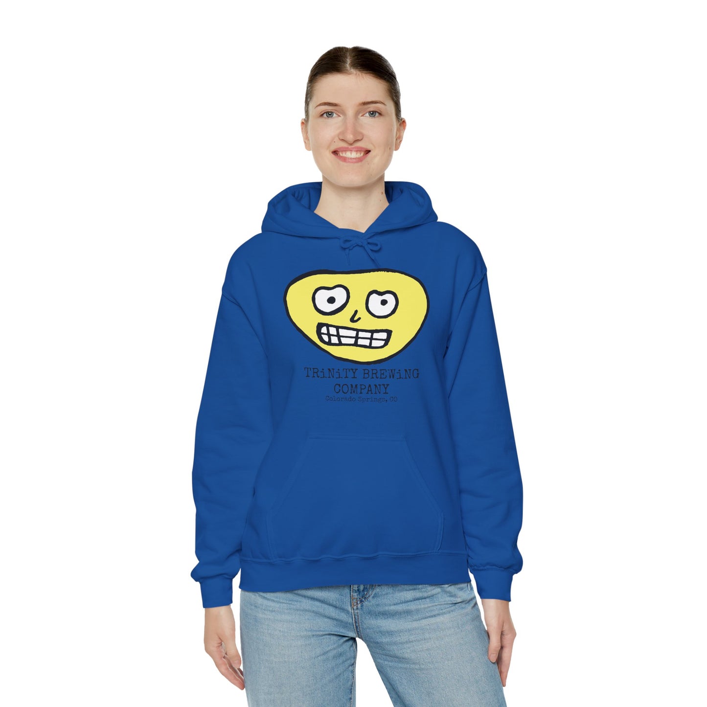 TRiNiTY Brewing Beerface Logo - Unisex Heavy Blend™ Hooded Sweatshirt