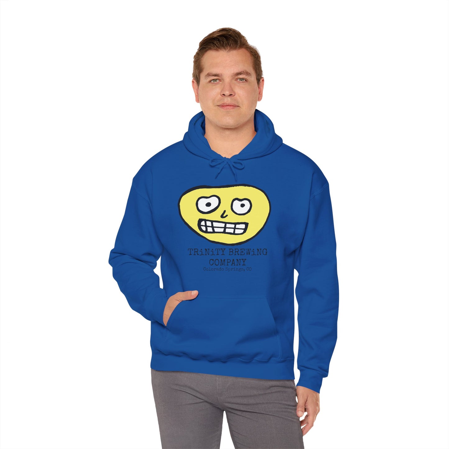 TRiNiTY Brewing Beerface Logo - Unisex Heavy Blend™ Hooded Sweatshirt