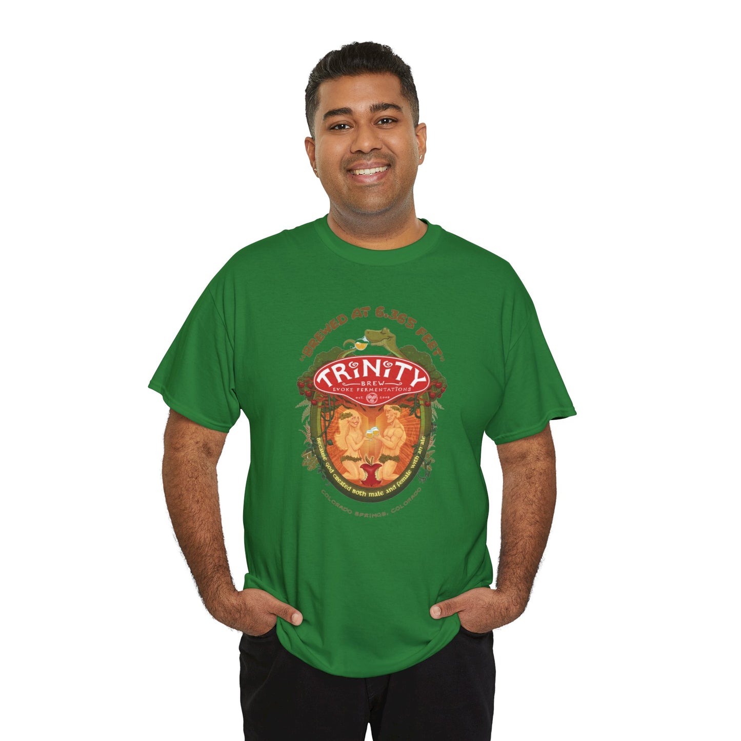 Adam & Eve Ale (Darker Colors) - Unisex Heavy Cotton Tee