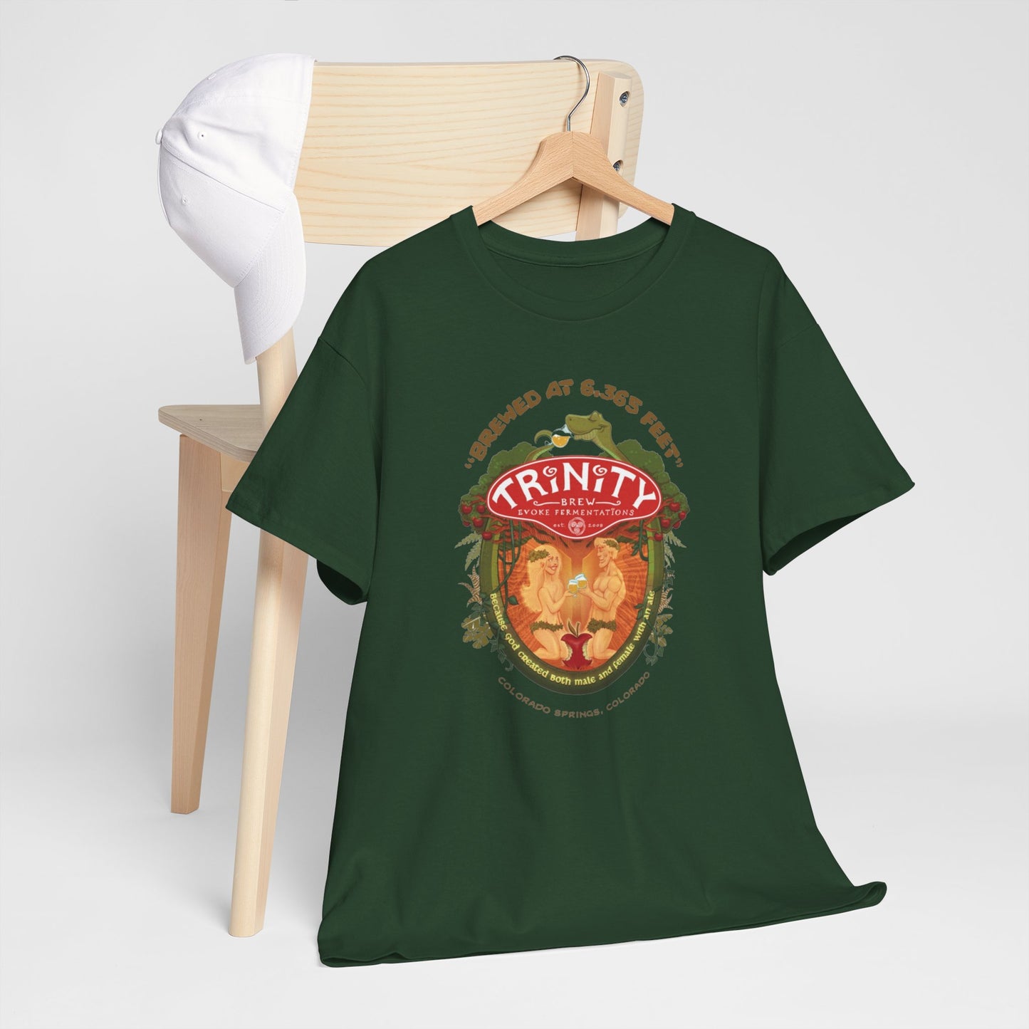 Adam & Eve Ale (Darker Colors) - Unisex Heavy Cotton Tee