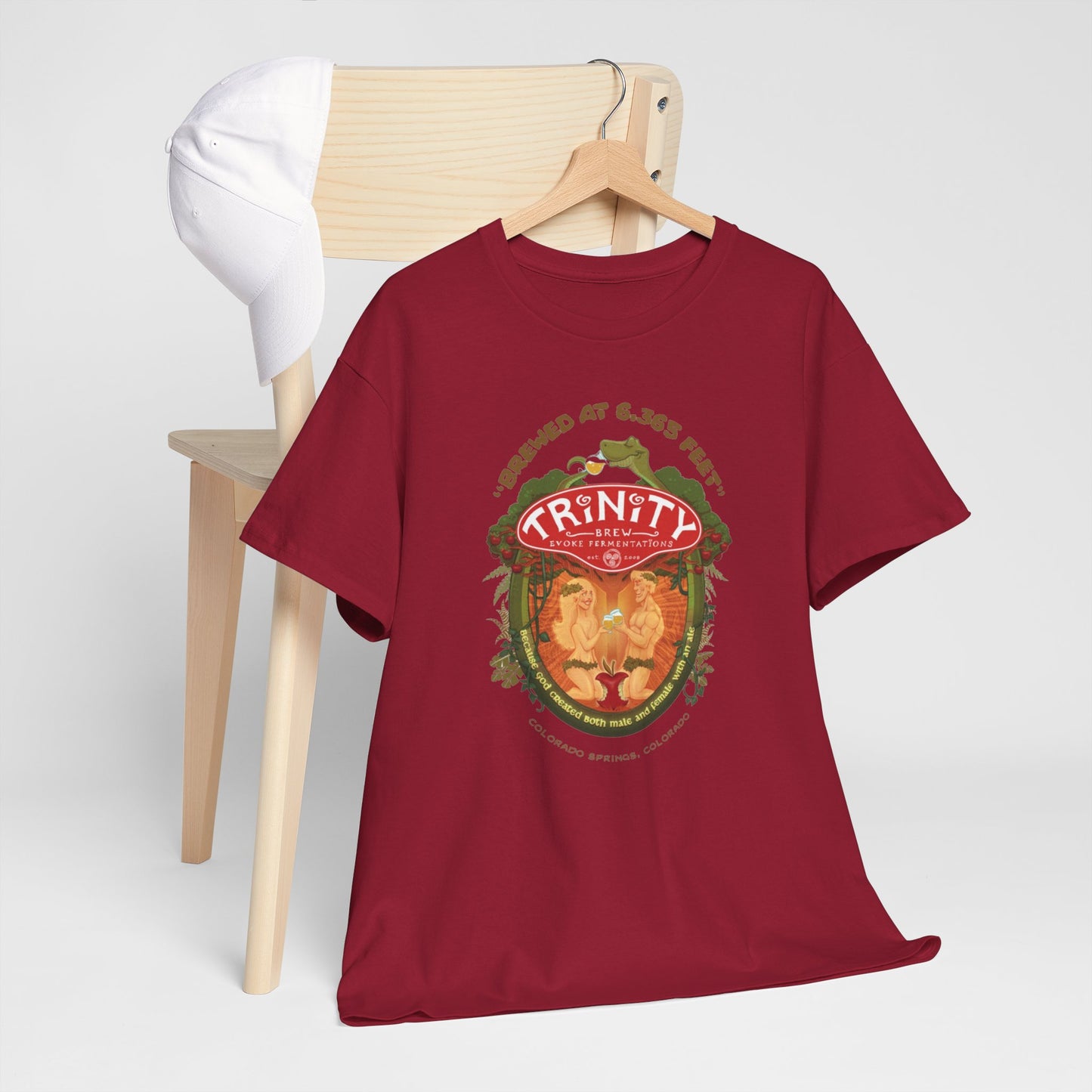 Adam & Eve Ale (Darker Colors) - Unisex Heavy Cotton Tee
