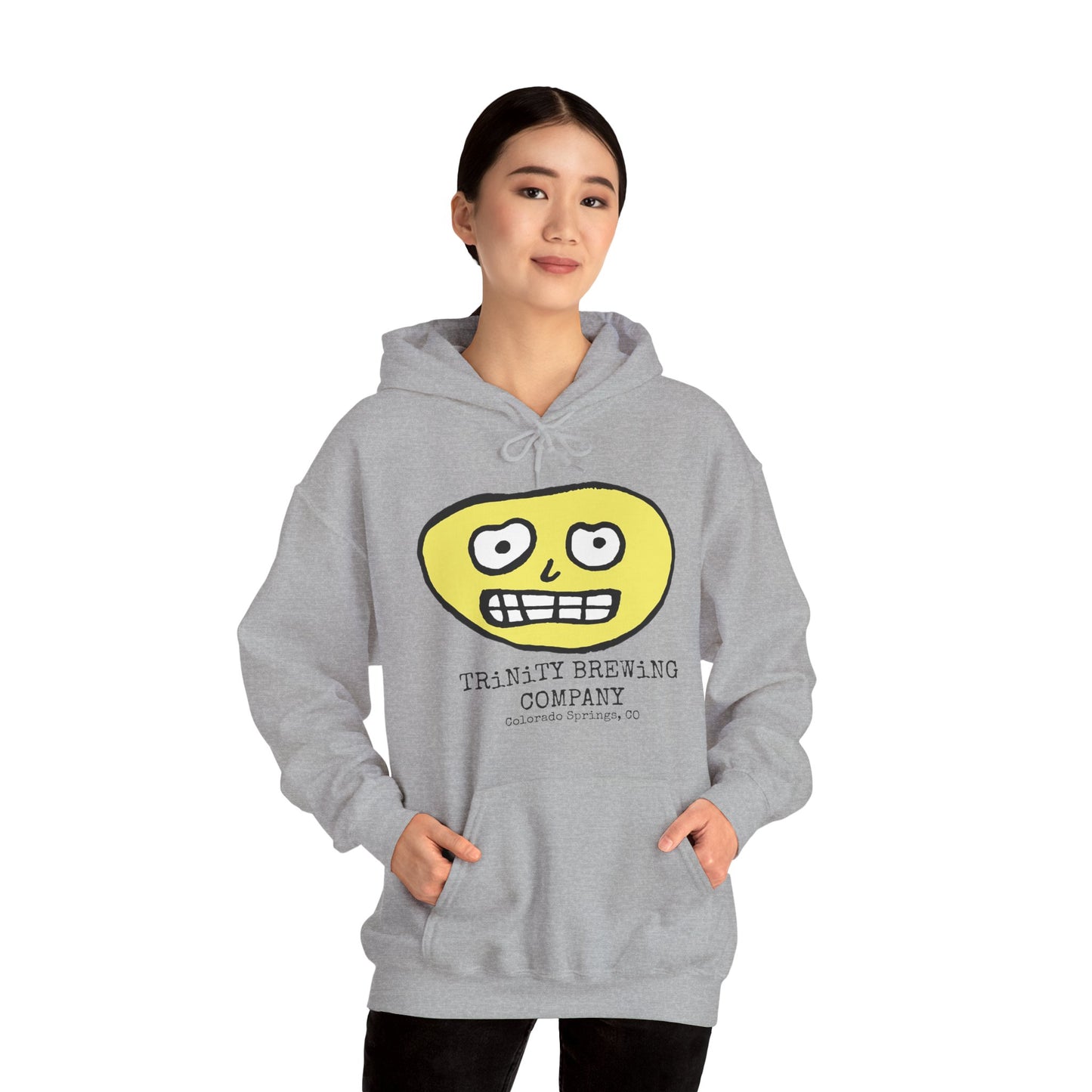 TRiNiTY Brewing Beerface Logo - Unisex Heavy Blend™ Hooded Sweatshirt