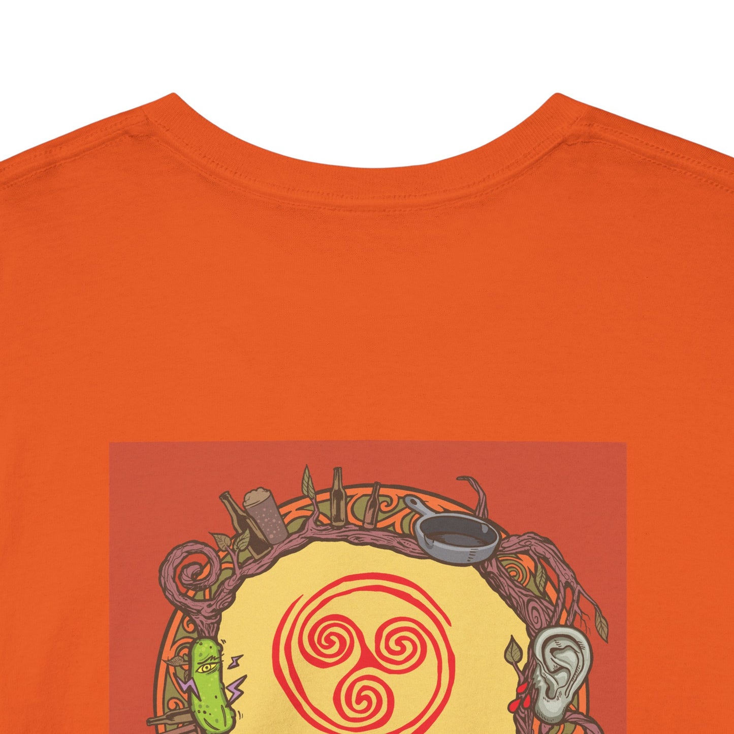 TRiNiTY Classic Logo RED - Unisex Heavy Cotton Tee