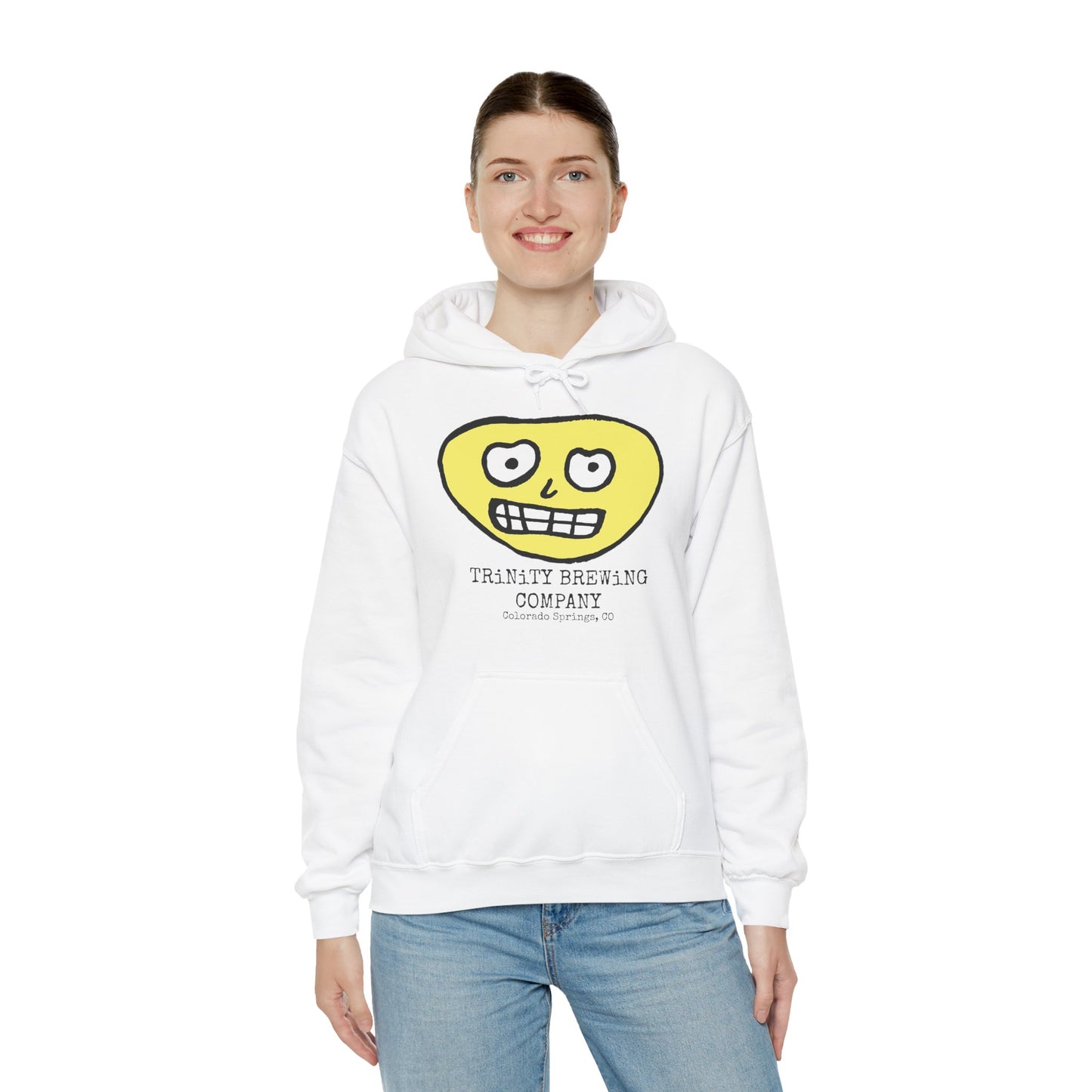 TRiNiTY Brewing Beerface Logo - Unisex Heavy Blend™ Hooded Sweatshirt