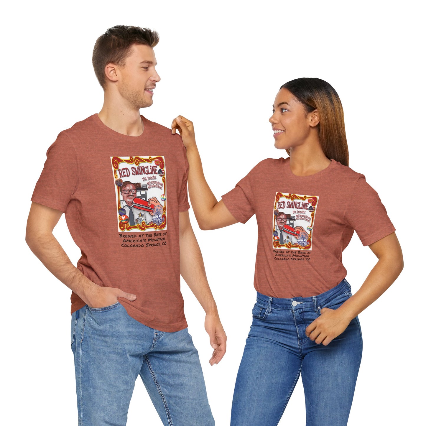 TRiNiTY GABF Gold Medal Winner Red Swingline Sour IPA - Unisex Jersey Short Sleeve Tee
