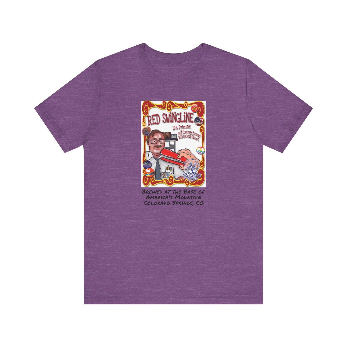 TRiNiTY GABF Gold Medal Winner Red Swingline Sour IPA - Unisex Jersey Short Sleeve Tee