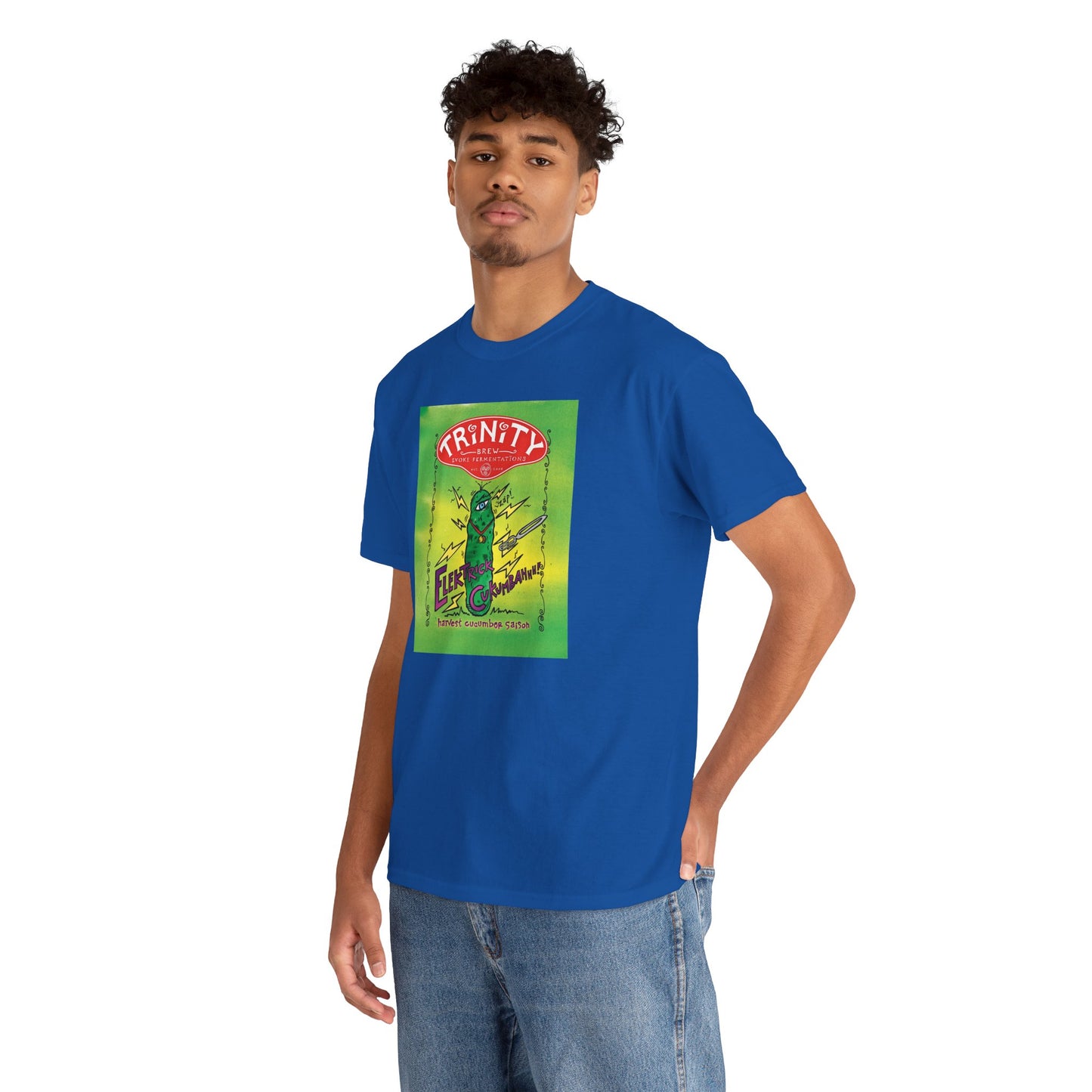 TRiNiTY Electric Cukumbahh (Darker Colors) - Unisex Heavy Cotton Tee